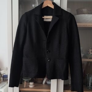 Herno Classic Wool Black Blazer